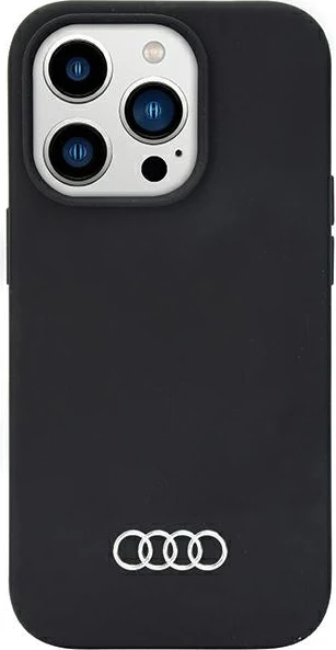 Mbështjellës Audi Silicone Case për iPhone 14 Pro 6.1", i zi