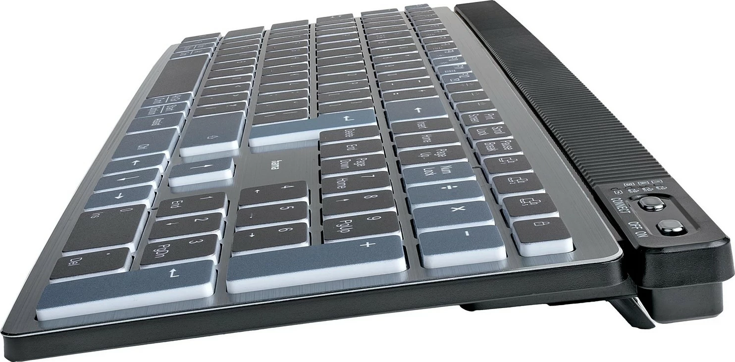 Tastierë Hama WK-750, multi-device, wireless, e zezë