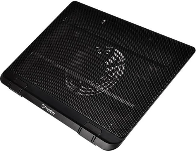 Mbajtëse ftohëse për laptop Thermaltake Massive A23, 1 ventilator 120mm, USB, e zezë