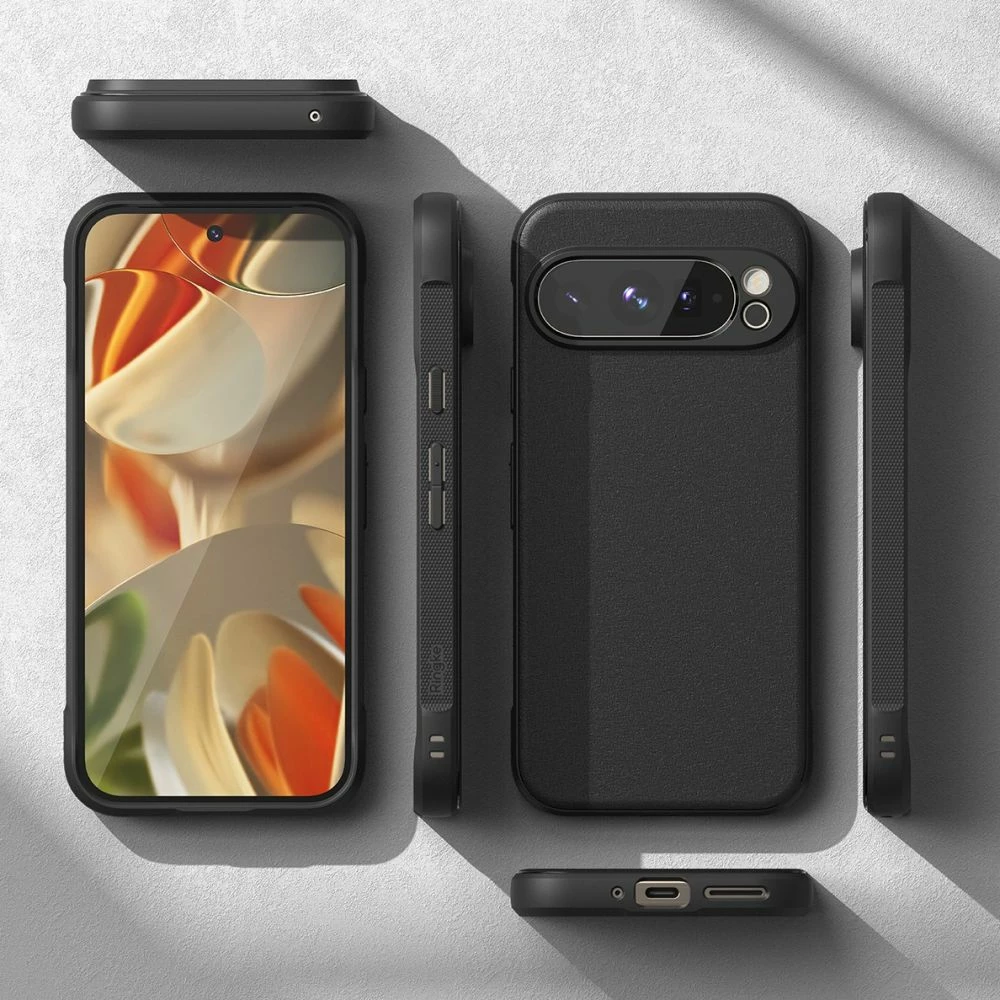 Mbështjellës Ringke Onyx për Google Pixel 9 Pro XL, i zi