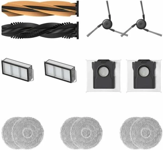Set pjesë rezervë për robot fshesë me korent Dreame RAK64-1, kompatibil me seri X50/L50/L40s, set 11 copë