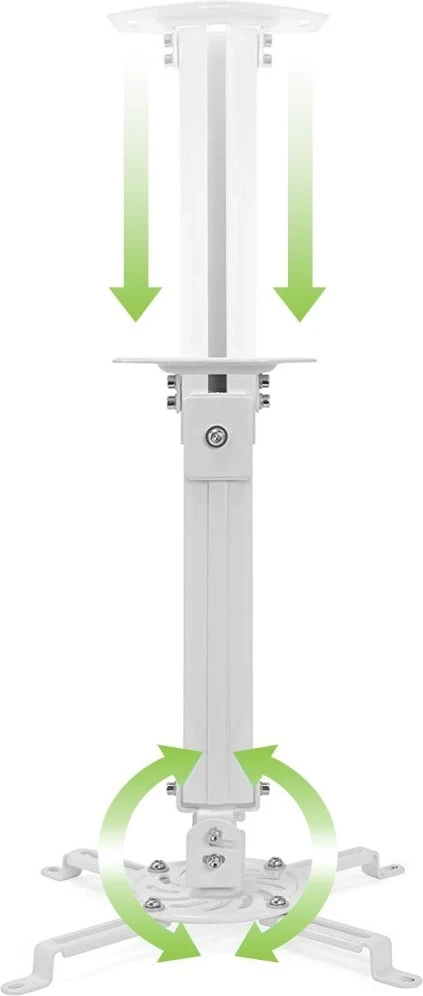 Mbajtëse për projektor Techly, 545-900 mm, e hirtë