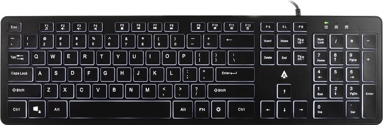 Tastierë Accura Artesia ACC-K1408, e zezë