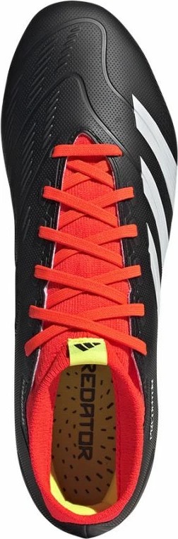 Atlete futbolli për meshkuj adidas Predator League SG, të bardha me të zeza dhe të kuqe