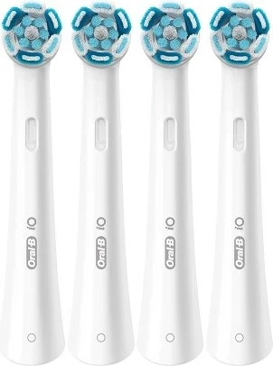Koka zëvendësuese për brushë dhëmbësh Braun Oral-B iO Ultimate Clean, 4 copë, Bardhë