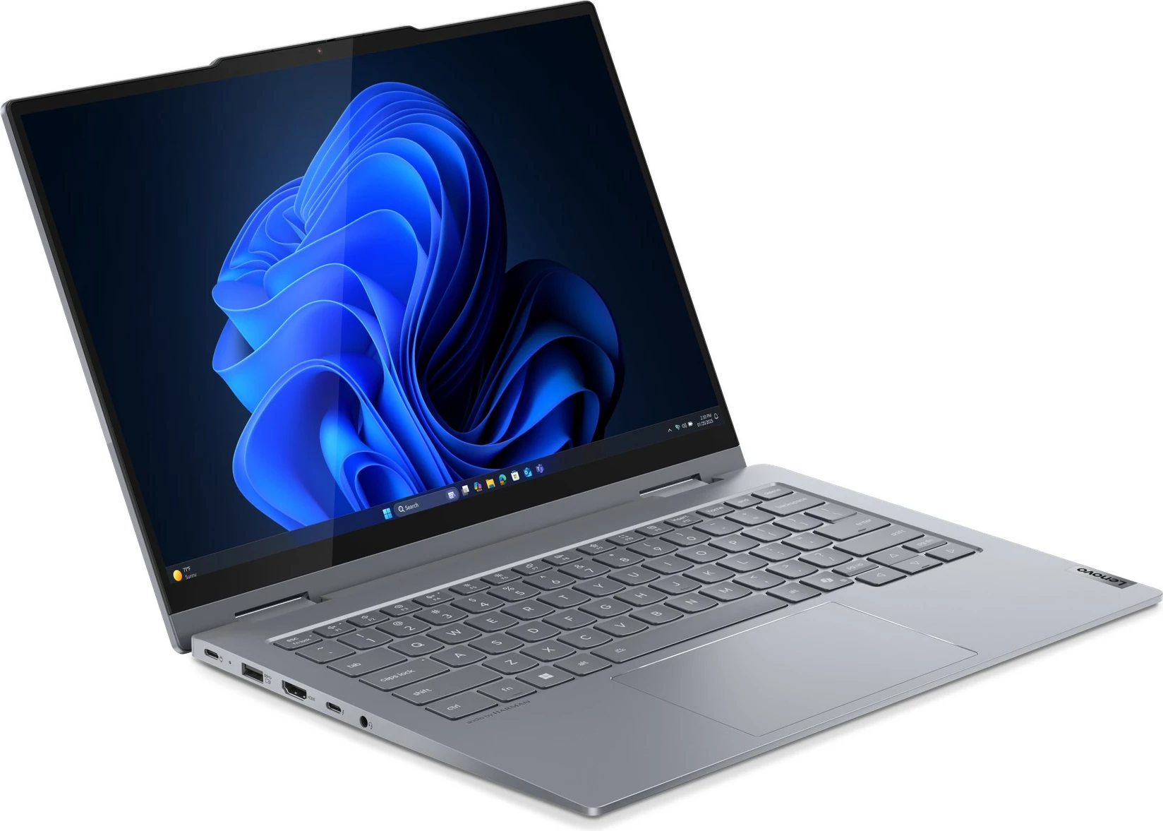 Kompjuter Lenovo ThinkBook 14 2-in-1 G5 IAU, Intel Core Ultra 5, 16GB RAM, 512GB SSD, Windows 11 Pro, Luna Grey