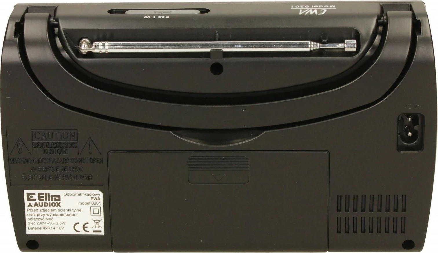 Radio portabile Eltra EWA, Mono, AM/FM, e zezë