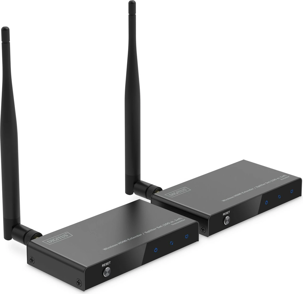 Transmetues dhe pranues AV Digitus, HDMI pa tela, 100 m, i zi