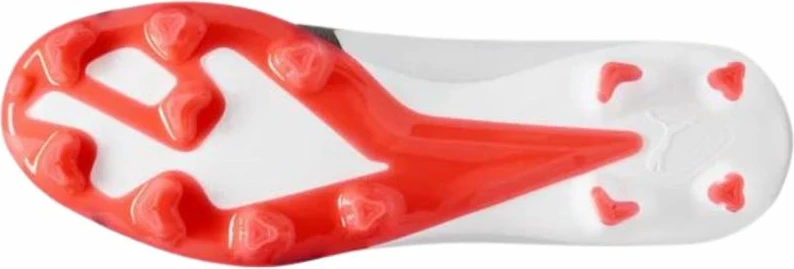 Atlete futbolli për meshkuj Puma, të bardha dhe portokalli