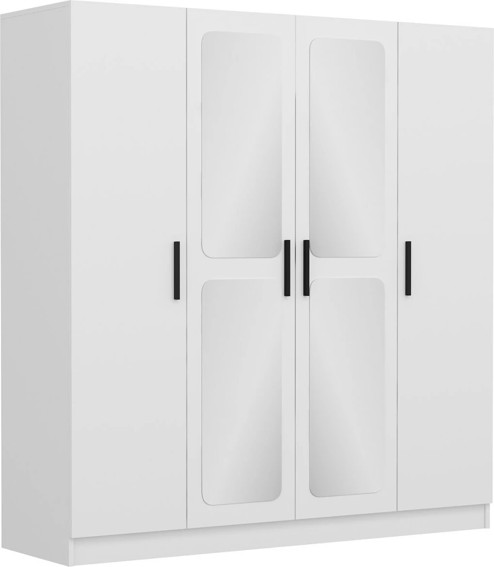 Dollap Skye Decor, i bardhë, Kale - 3814