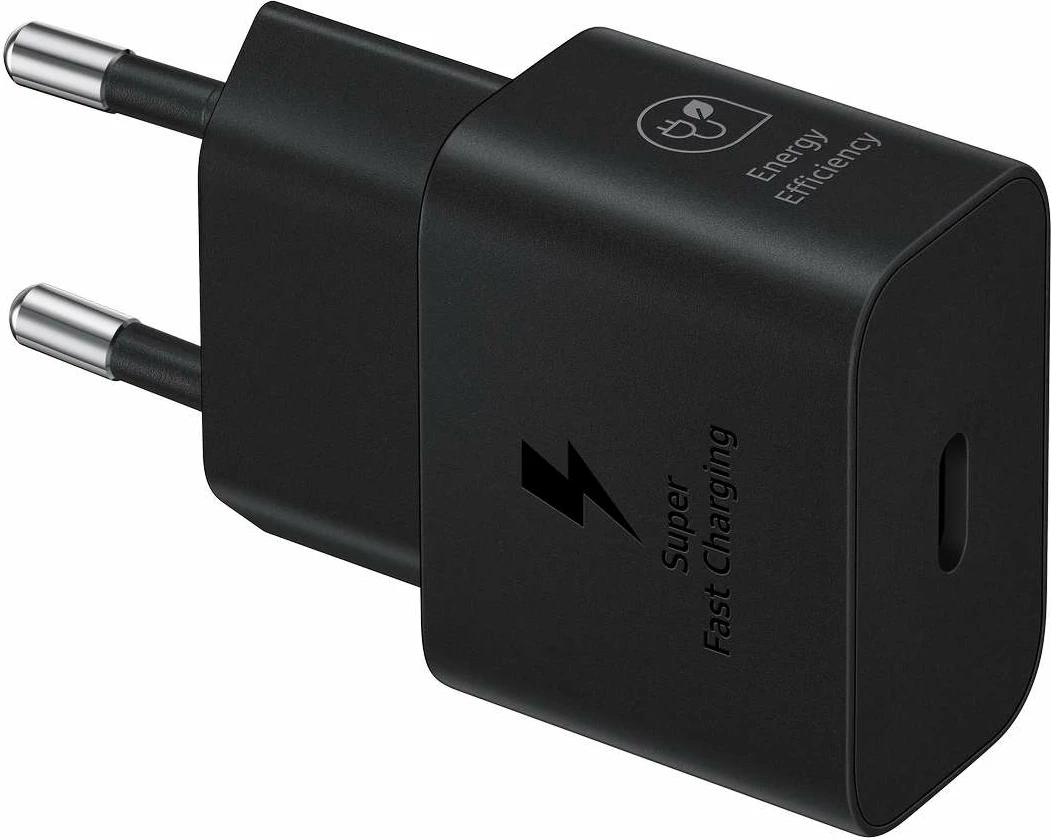 Karikues muri Samsung EP-T2510XBEGEU 25W SFC GaN me kabllo USB-C, zi