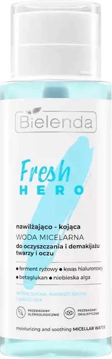 Ujë micelar për femra Bielenda Fresh Hero 400ml