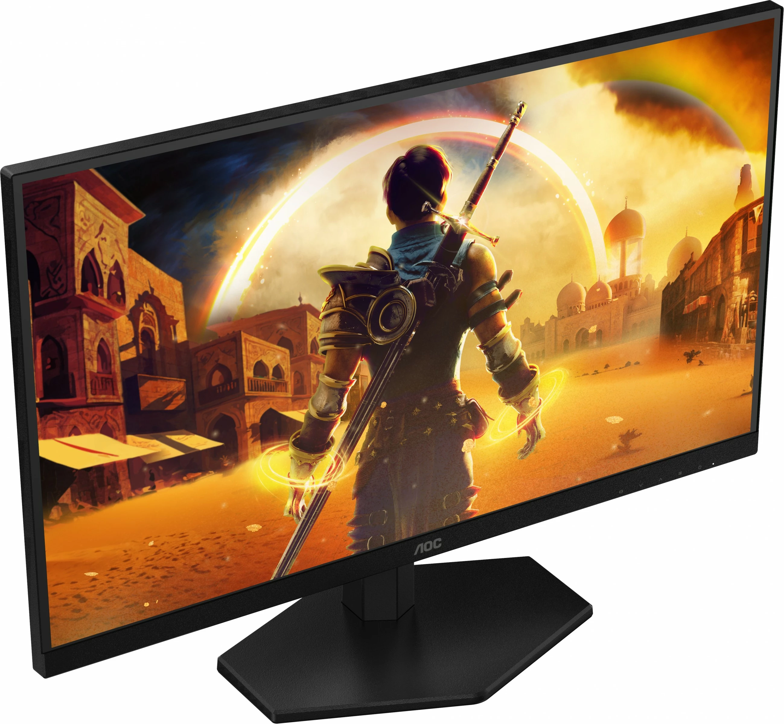Monitor gaming AOC Q27G42XNE 27 inç, QHD, 180Hz, Adaptive Sync, e zezë