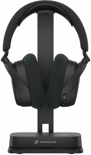Kufje wireless Sennheiser RS 275 me transmetues TV BTA 1, Bluetooth 5.4, rreze 50 m, bateri deri 50 orë, set, të zeza