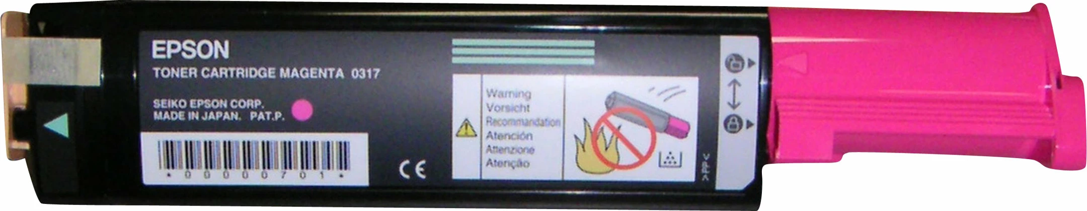 Toner Epson C13S050317 Magenta për AcuLaser CX21, 1-pack