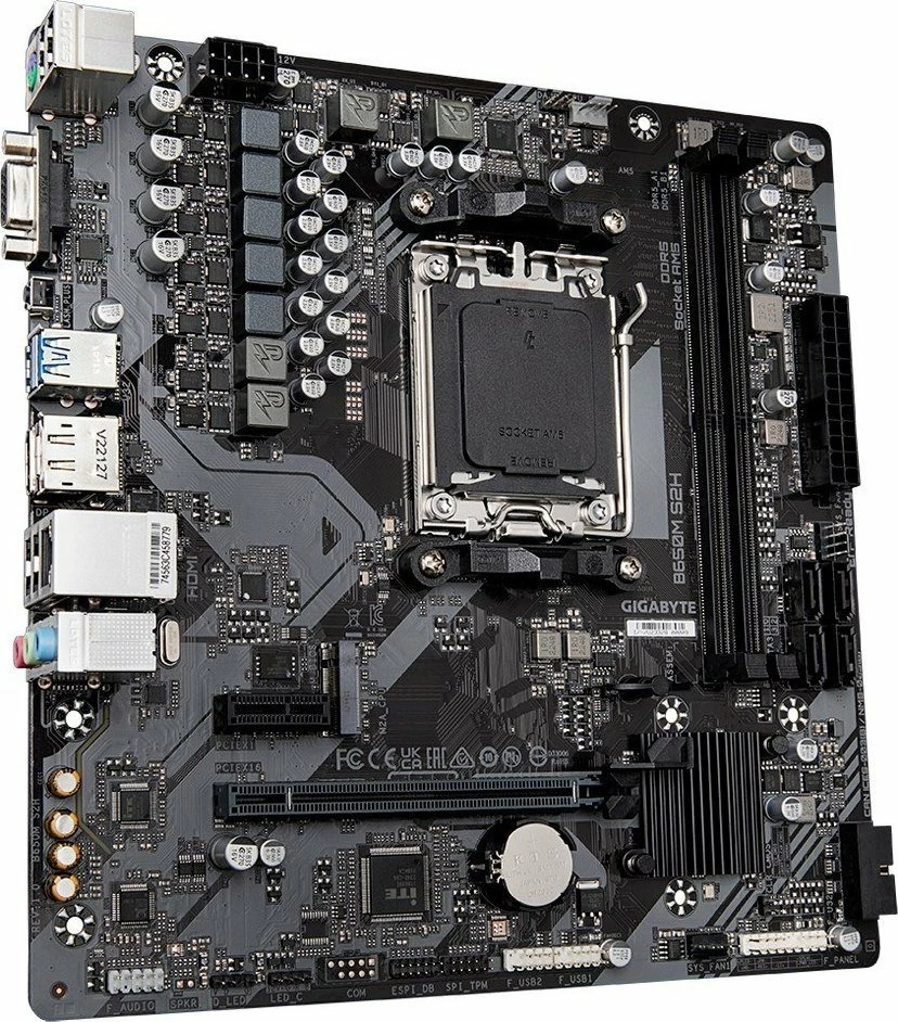 Pllakë amë Gigabyte B650M S2H Micro-ATX, DDR5, PCIe 4.0