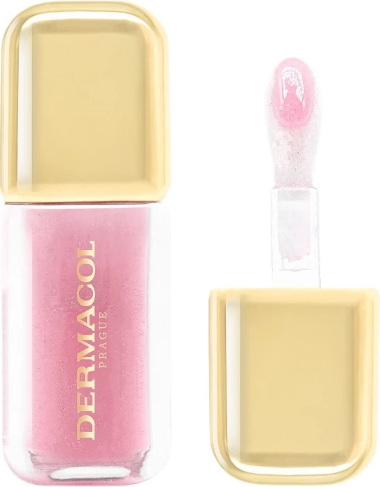 Vaj për buzë Dermacol Diamond Lip Oil për femra 01 Strawberry Cream 4.8ml