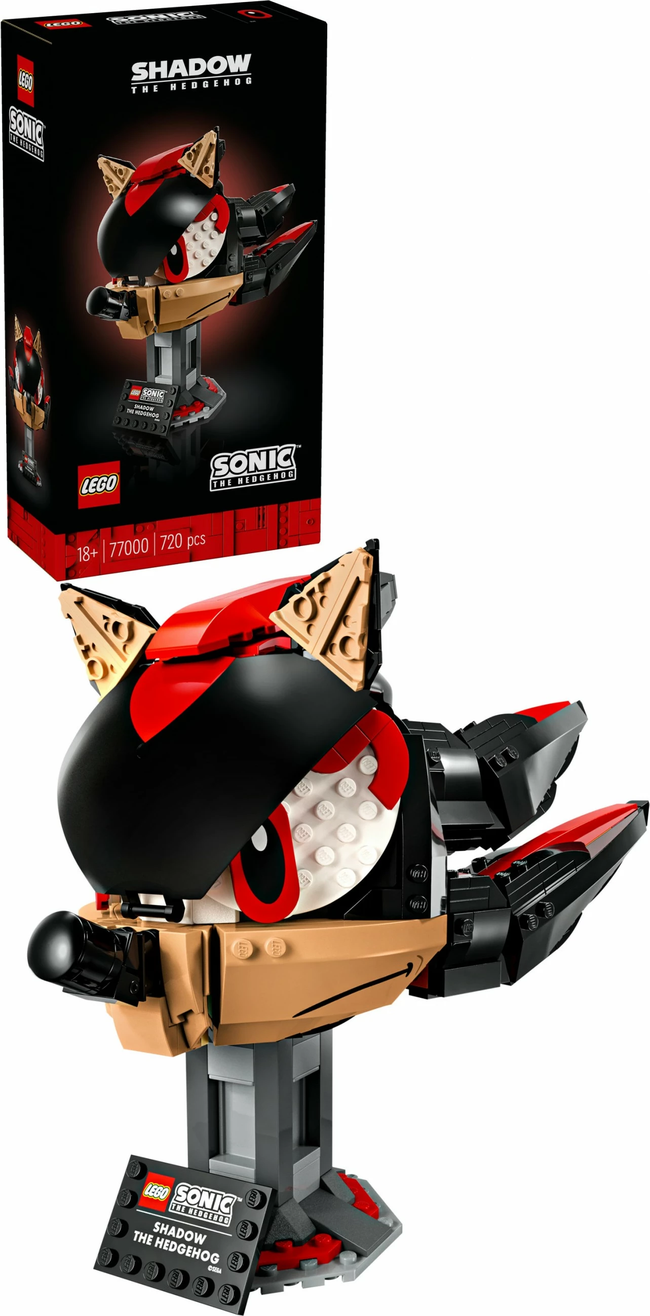 Set ndërtimi LEGO Shadow the Hedgehog 77000, 720 pjesë, multikolor