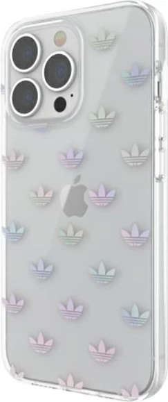 Mbështjellës Adidas OR SnapCase ENTRY për iPhone 13 Pro / 13 6.1", shumëngjyrësh, transparent