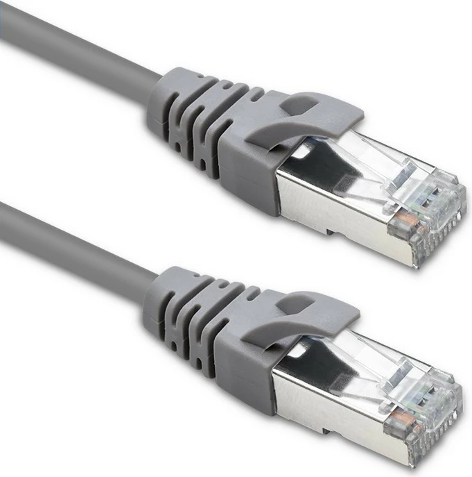 Kabllo rrjeti Qoltec Patch Cord CAT5e, 3m, RJ-45, Gri