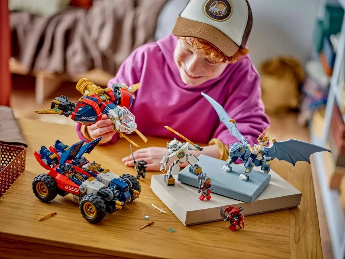 Set LEGO NINJAGO 71834 Zane's Ultra Combiner Mech