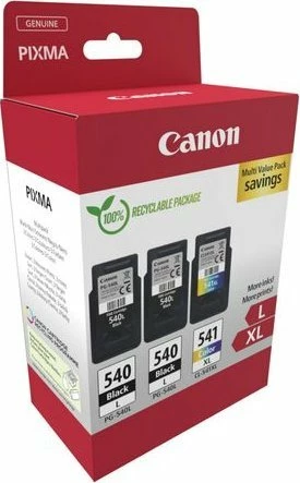 Kartrixhe boje Canon PG-540L x2 / CL-541XL, multi pack (2x e zezë + 1x ngjyrë)