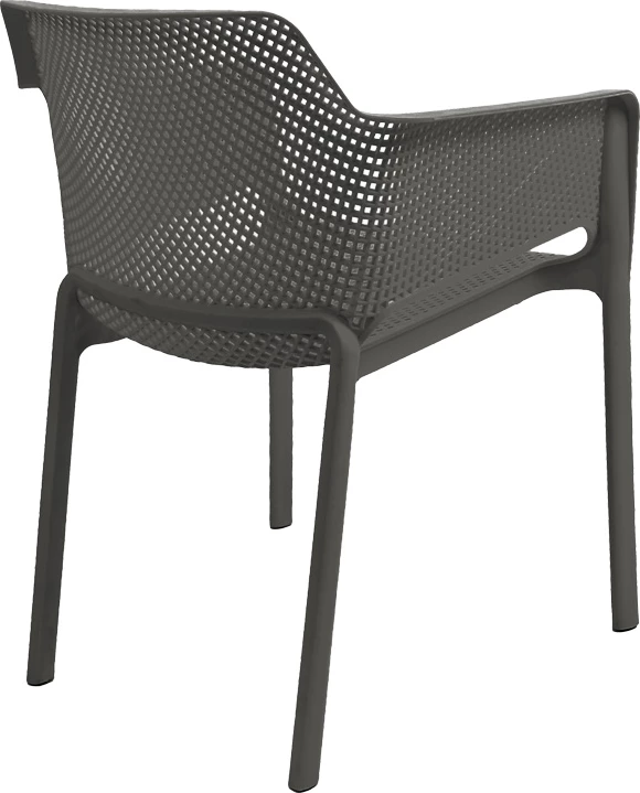 Karrige Oviez pp, ngjyrë anthracite, 59x58x79cm