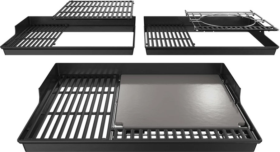 Gur pice Weber Crafted 7681, për grill ose furrë, gri