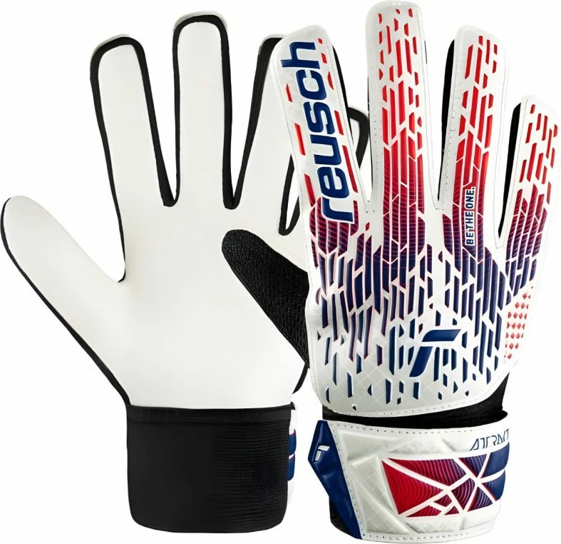 Dorëza portieri Reusch për fëmijë, të bardha