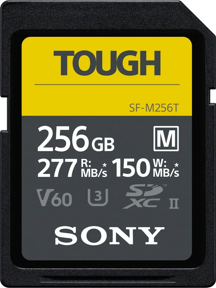 SD kartë SONY SFM256T 256GB, SDXC, Class 10, UHS-II, e zezë