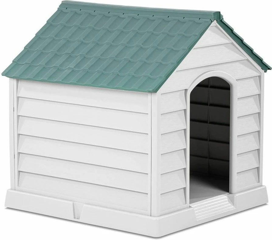 Shtëpi për kafshë shtëpiake, Paws & Whiskers, 5101-4, gri dhe e gjelbër, 95x102x98cm