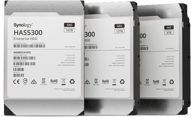 Hard disk Synology HAS5300-12T, 12 TB, 7200 RPM, 256 MB, 3.5", SAS