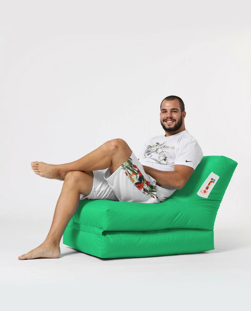 Jastëk kopshti për relaks, ngjyrë e gjelbër, Atelier del Sofa, Siesta Sofa Bed Pouf