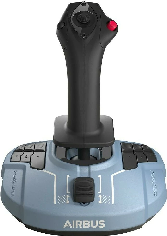 Joystick Thrustmaster TCA Officer Pack AIRBUS Edition për PC, 12 butona, USB, zi/blu
