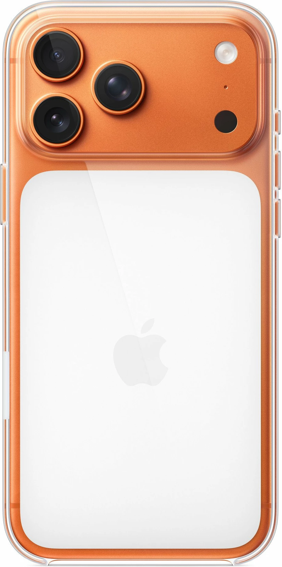 Mbështjellës Apple MGFW4ZM/A Clear Case me MagSafe për iPhone 17 Pro Max, plastikë, transparent