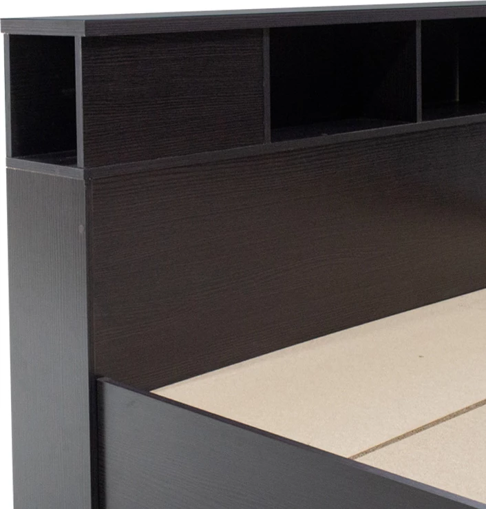 Krevat dopio Olympus, ngjyrë wenge, 160x200