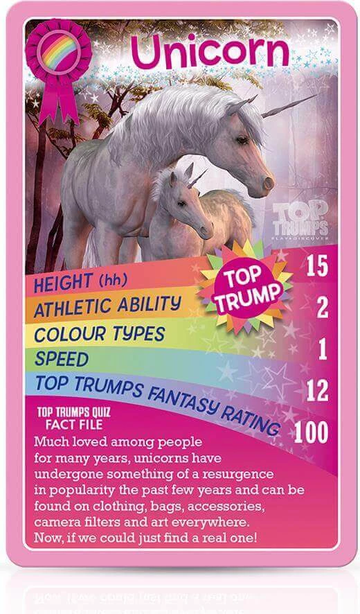 Lojë me letra Winning Moves Top Trumps Horses, Ponies and Unicorns