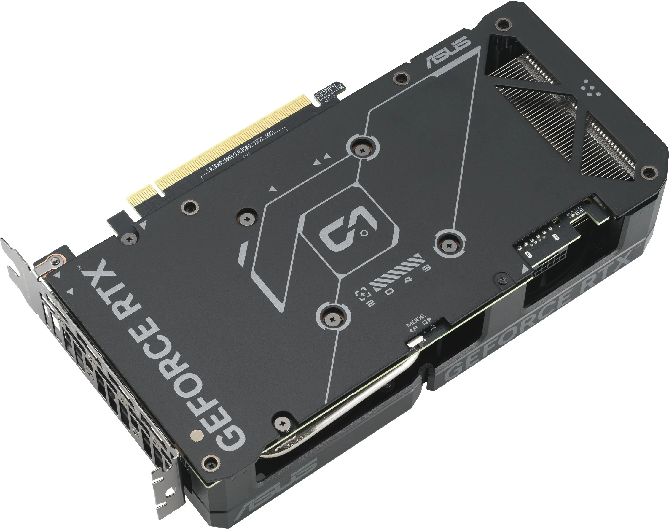 Kartelë grafike ASUS Dual GeForce RTX 4070 SUPER EVO, 12 GB, GDDR6X, PCI Express 4.0, e zezë