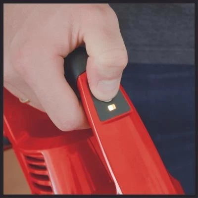 Fshesë me korrent 2-në-1 Einhell TE-SV 18 Li-Solo, pa qese, me bateri, e zezë/e kuqe