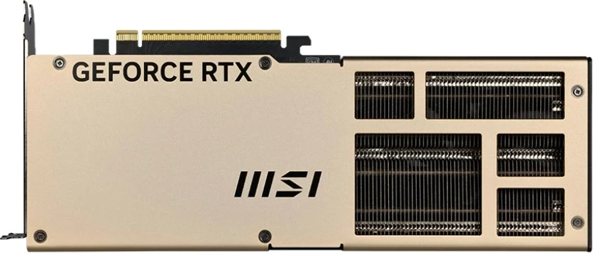 Kartelë grafike MSI GeForce RTX 5070 Ti INSPIRE 3X OC PLUS, 16 GB GDDR7, e artë