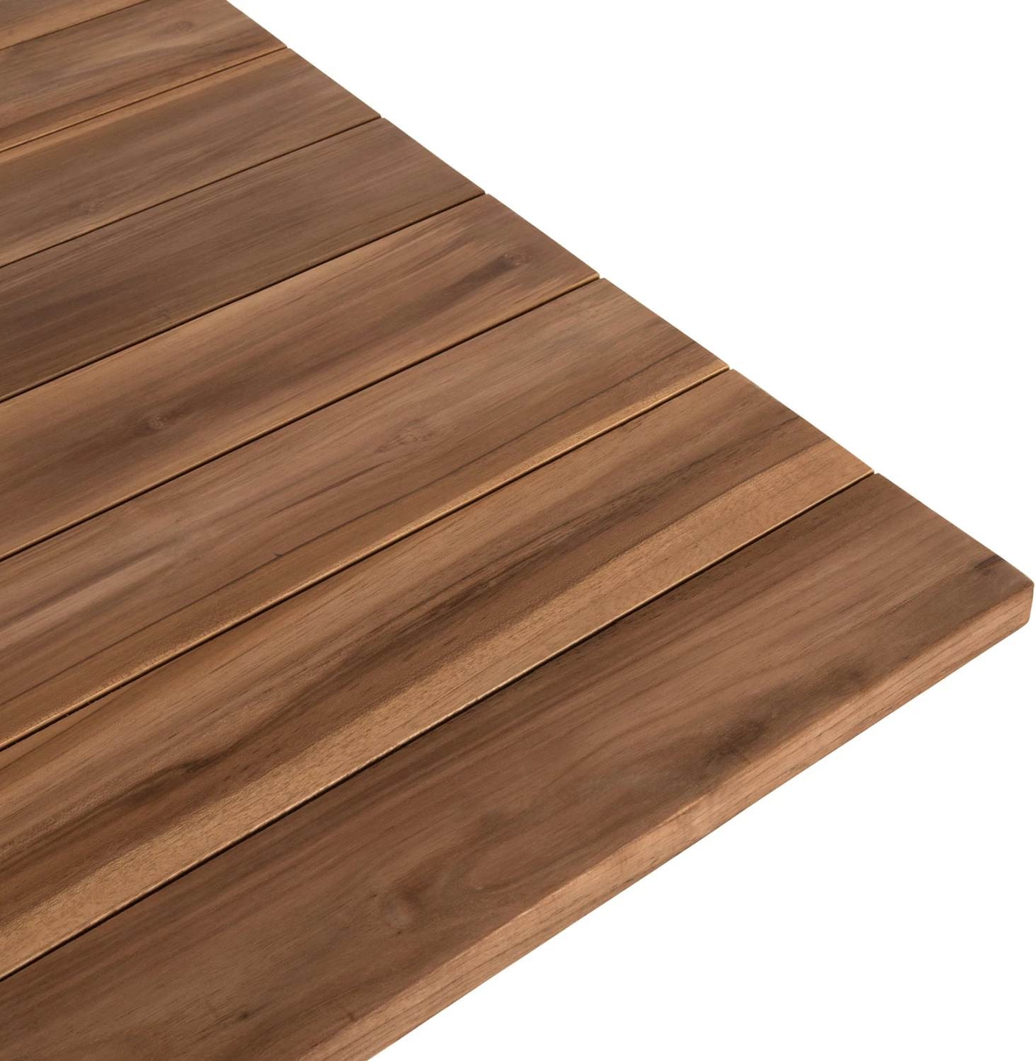 Tavolinë me karrige për terasë LEO FH9622, dru tik, 80x80x75H cm