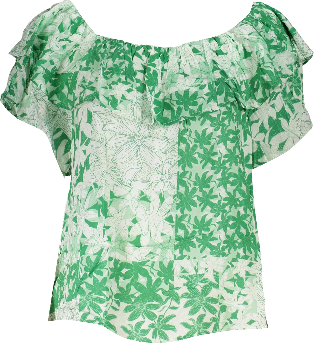 Maicë DESIGUAL short sleeve femra, e gjelbër