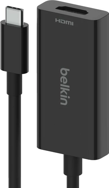 Adapter USB-C në HDMI Belkin AVC013BTBK, 8K, 4K144Hz, i zi
