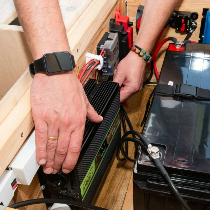 Bateri AGM VRLA, Green Cell, AGM12V150AH-J, 12V 150Ah, IP54, e zezë