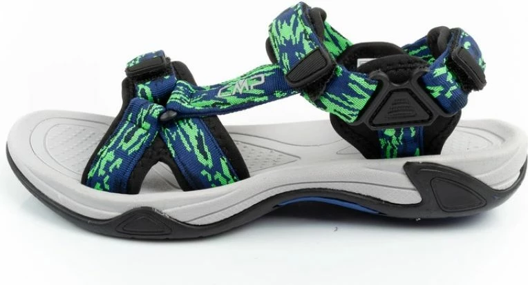 Sandale për fëmijë CMP, navy blue/green