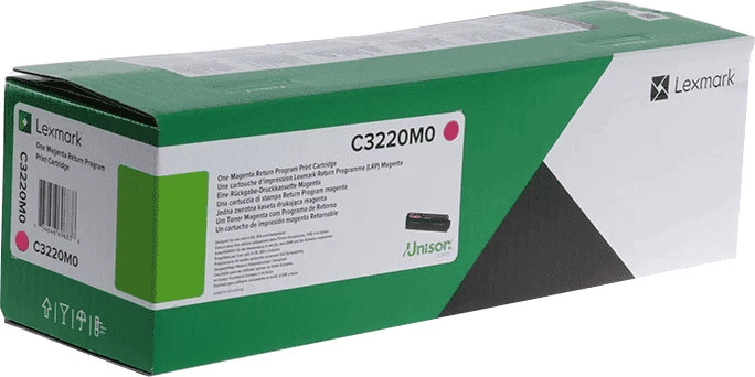 Toner, Lexmark C3220M0, rendiment 1500 faqe, magenta
