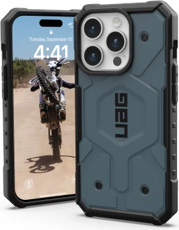 Mbështjellës UAG Pathfinder MagSafe për iPhone 15 Pro, Blu