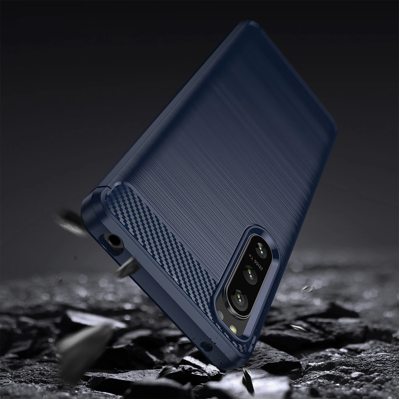 Mbështjellës Hurtel Thunder Case për Xiaomi Poco F4 5G, TPU, i zi