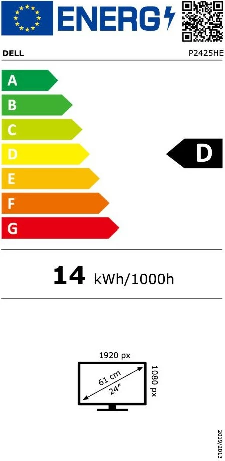 Monitor DELL P2425HE_WOST 24 inch Full HD LCD, i zi