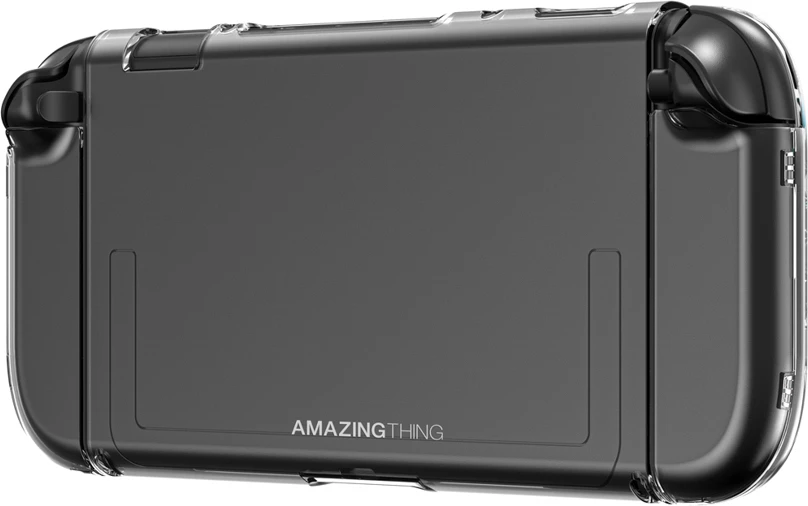 Mbështjellës AmazingThing PlayShield Bare Case për Nintendo Switch 2, Transparent